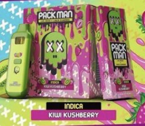 Packman Kiwi Kushberry Disposable